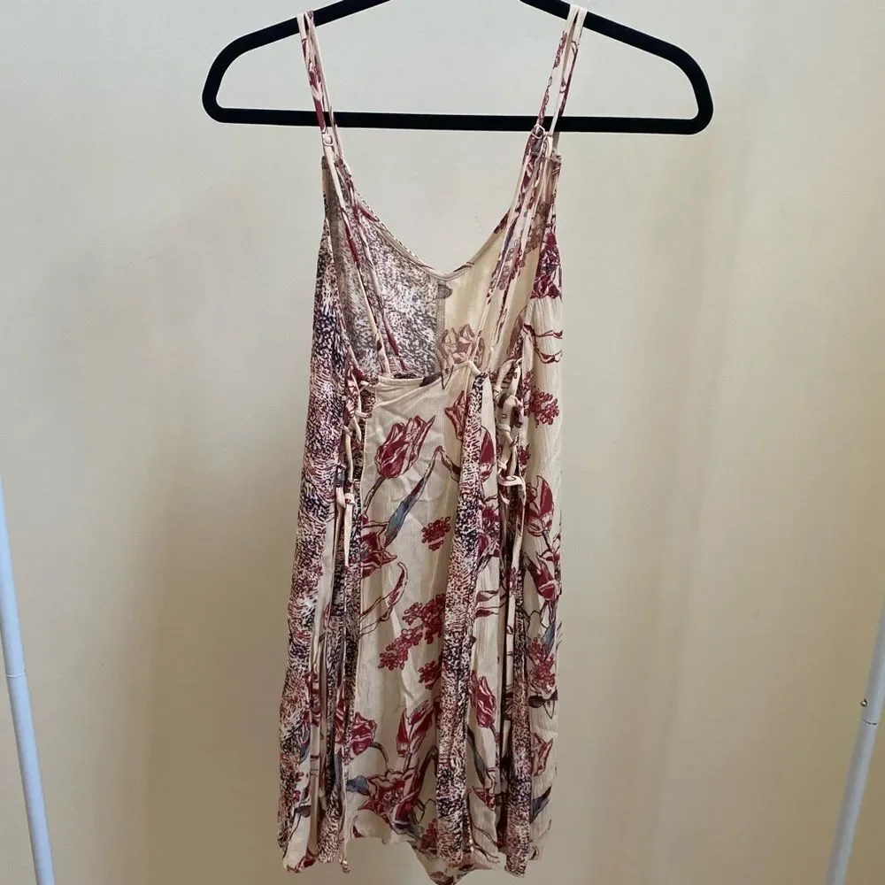 Free People Isabella romper mixed print